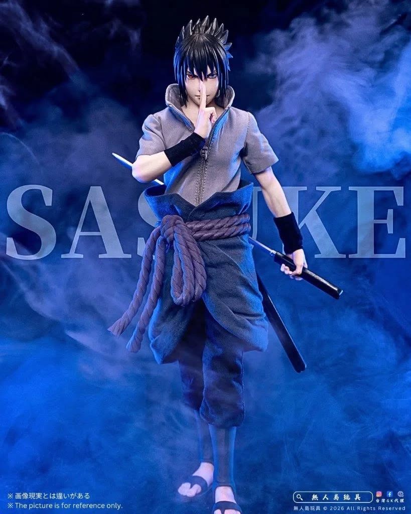 PRE ORDER – ROCKETTOYS ROC-017 1/6 NARUTO SHIPPUDEN - SASUKE UCHIHA STANDARD VERSION