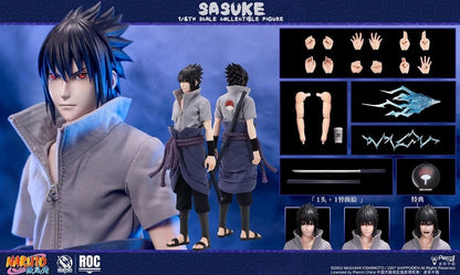 PRE ORDER – ROCKETTOYS ROC-017 1/6 NARUTO SHIPPUDEN - SASUKE UCHIHA STANDARD VERSION