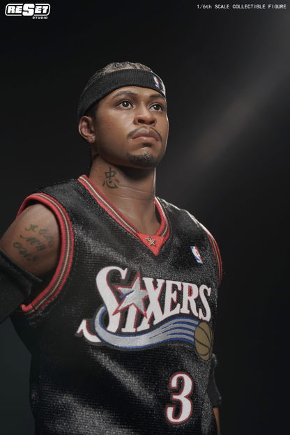 PRE ORDER – RESET STUDIO RS-0009A 1/6 ALLEN IVERSON (PEAK) COMMEMORATIVE EDITION LIMITED TO 100 UNITS (BLACK)
