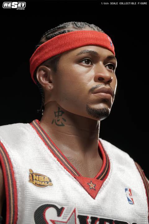 PRE ORDER – RESET STUDIO RS-0009B 1/6 ALLEN IVERSON (PEAK) COMMEMORATIVE EDITION LIMITED TO 100 UNITS (WHITE)