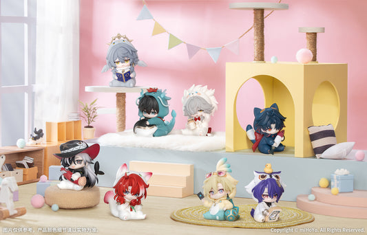 PRE ORDER – HONKAI: STAR RAIL BOYS' DORM SERIES CHIBI BLIND BOXES (SET OF 8)