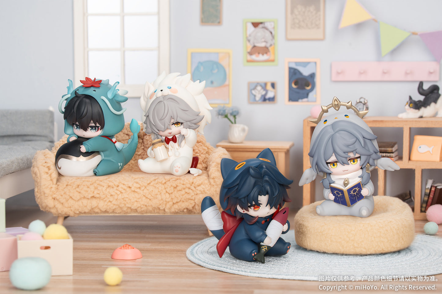 PRE ORDER – HONKAI: STAR RAIL BOYS' DORM SERIES CHIBI BLIND BOXES (SET OF 8)