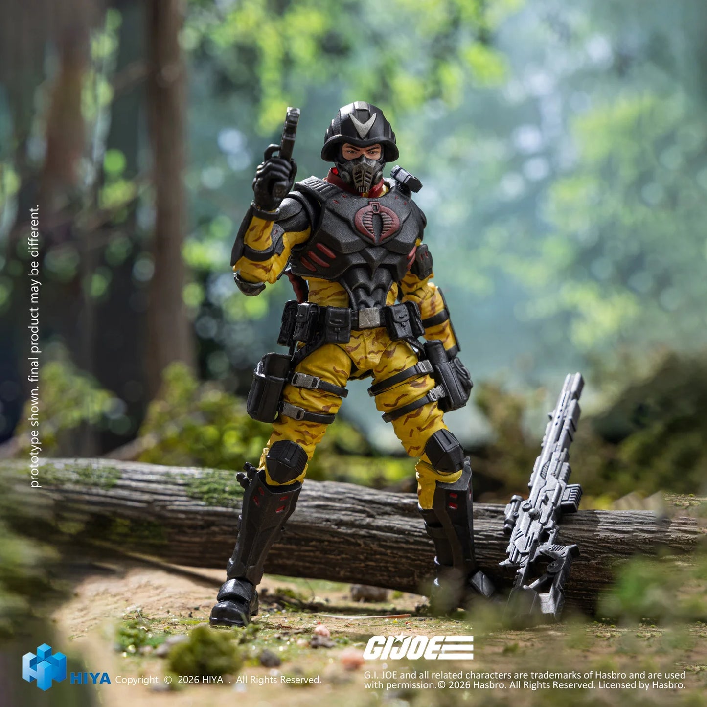 PRE ORDER – 1/18 G.I. JOE - COBRA OFFICERS - PYTHON PATROL VERSION - ACTION FIGURE