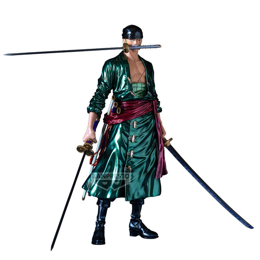 PRE ORDER – 【OVERSEA LIMITED】 ONE PIECE PREMIUM - RORONOA ZORO - [ THE METALLIC ]