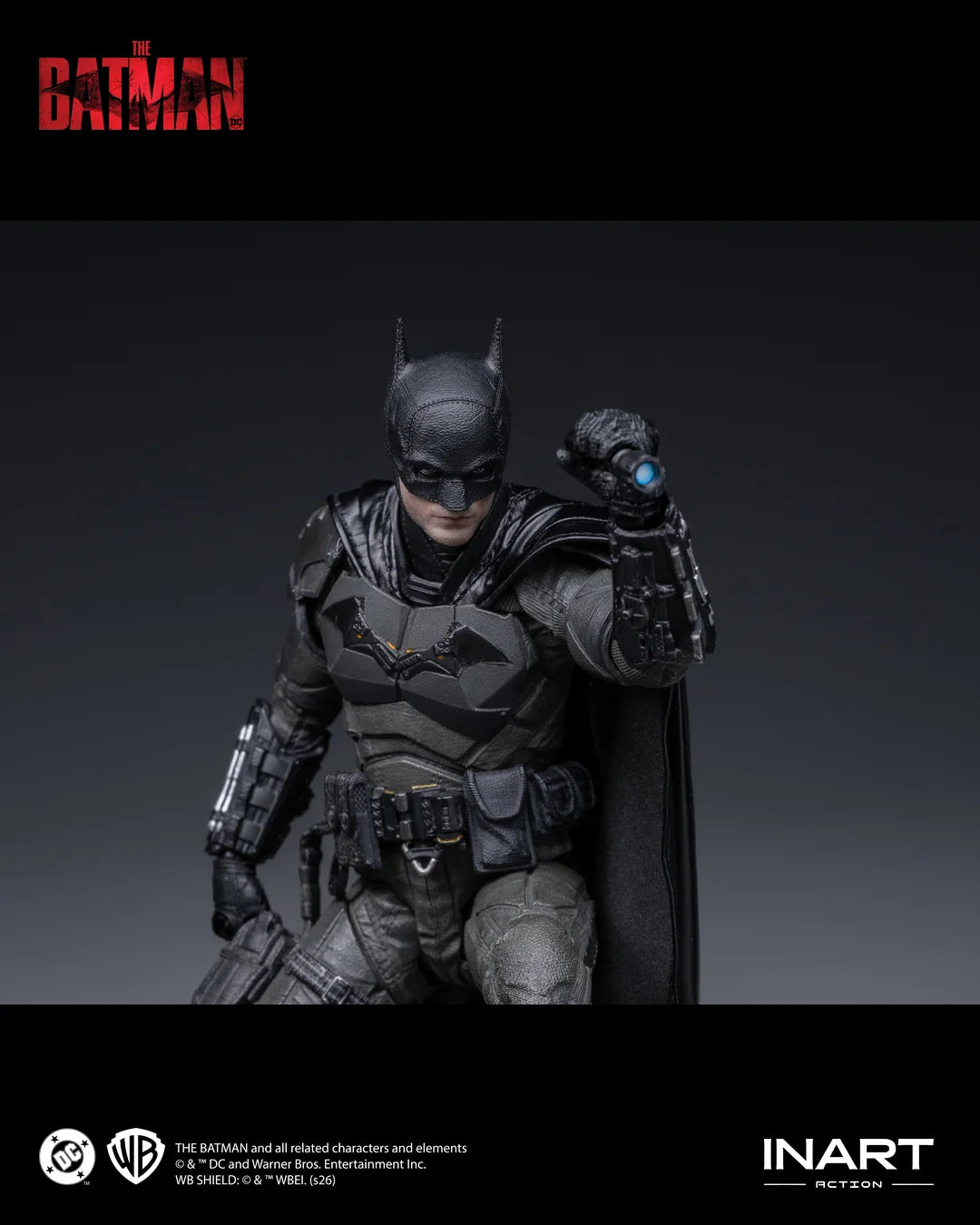 PRE ORDER – 1/12 INART THE BATMAN (2022) HG-M0006