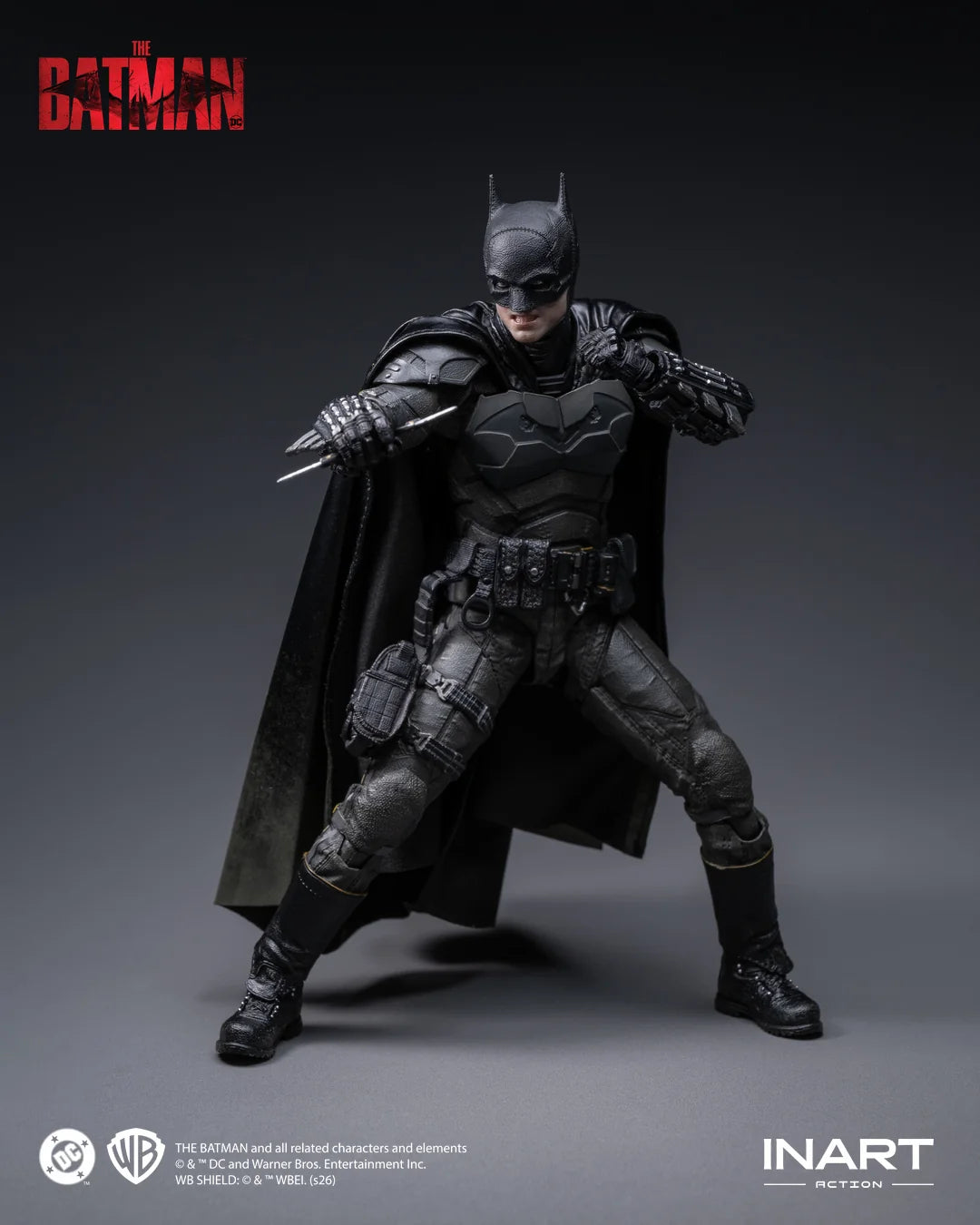 PRE ORDER – 1/12 INART THE BATMAN (2022) HG-M0006