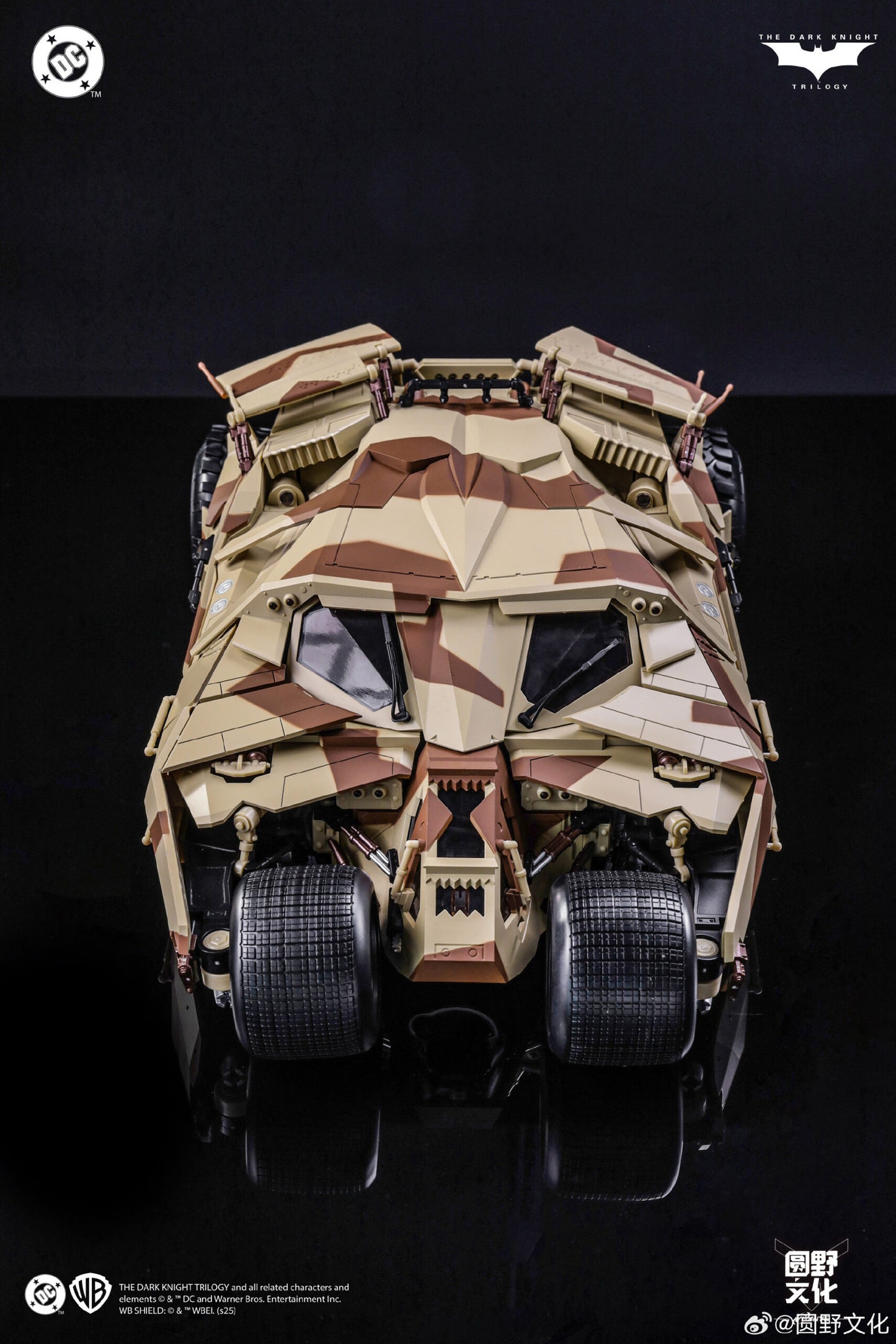 PRE ORDER – 1/12 SCALE TUMBLER & BATPOD THE DARK KNIGHT TRILOGY MODEL KIT (CAMO VER.)