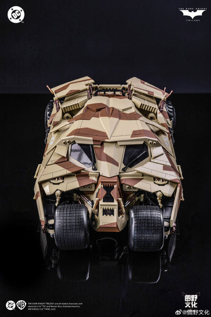 PRE ORDER – 1/12 SCALE TUMBLER & BATPOD THE DARK KNIGHT TRILOGY MODEL KIT (CAMO VER.)