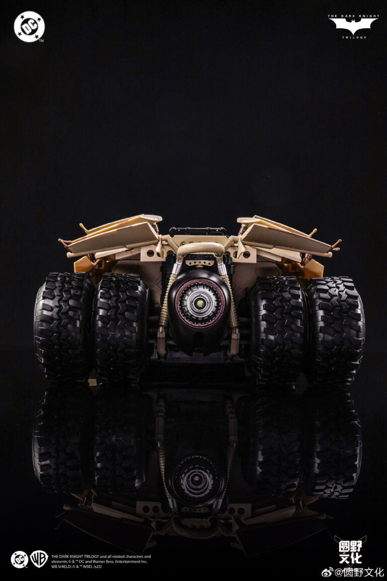 PRE ORDER – 1/12 SCALE TUMBLER & BATPOD THE DARK KNIGHT TRILOGY MODEL KIT (CAMO VER.)