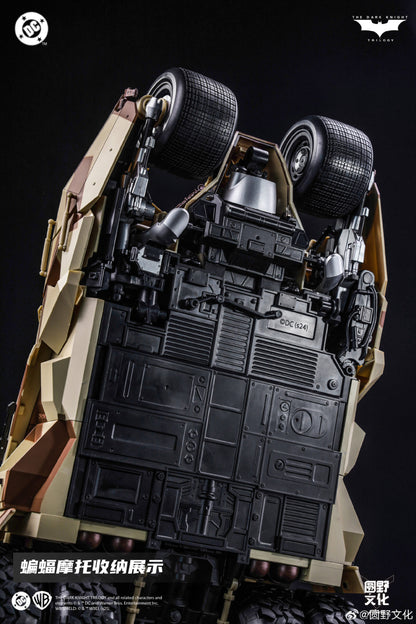 PRE ORDER – 1/12 SCALE TUMBLER & BATPOD THE DARK KNIGHT TRILOGY MODEL KIT (CAMO VER.)