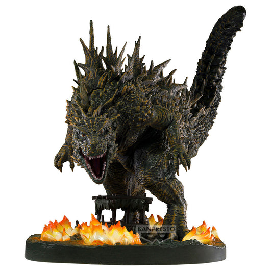 PRE ORDER – GODZILLA MINUS ONE ART VIGNETTE GODZILLA (2023) ODO ISLAND ATTACK IMAGE VER.