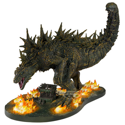 PRE ORDER – GODZILLA MINUS ONE ART VIGNETTE GODZILLA (2023) ODO ISLAND ATTACK IMAGE VER.
