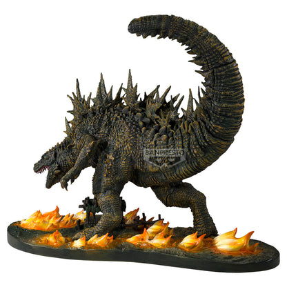 PRE ORDER – GODZILLA MINUS ONE ART VIGNETTE GODZILLA (2023) ODO ISLAND ATTACK IMAGE VER.