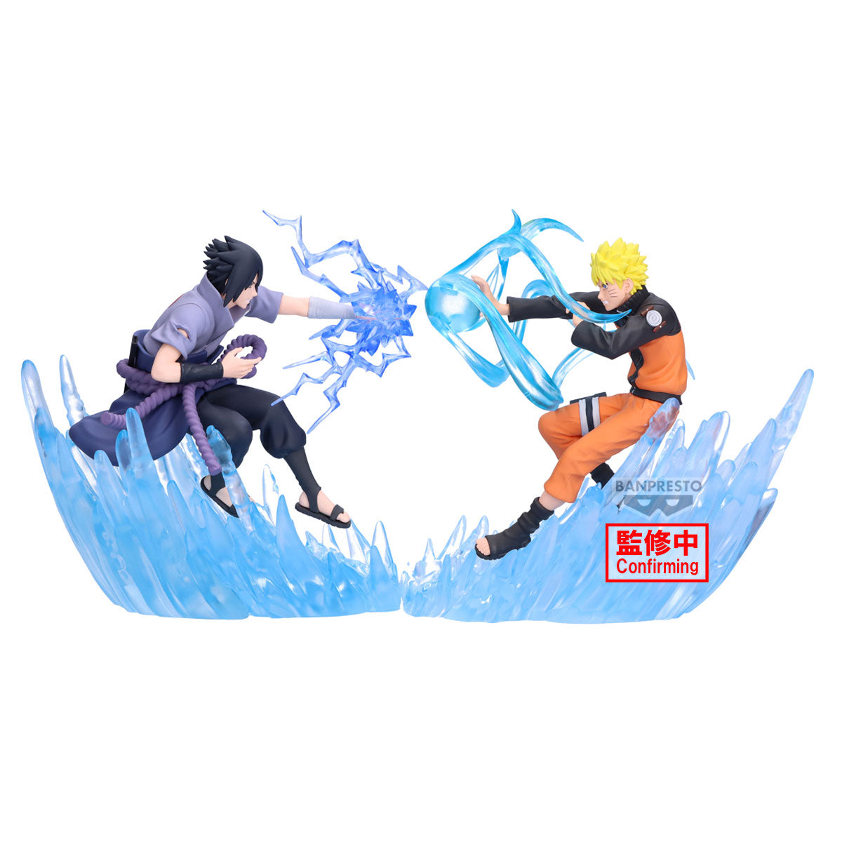 PRE ORDER – SET OF 2 - NARUTO SHIPPUDEN COMBINATION BATTLE2 - NARUTO UZUMAKI + SASUKE UCHIHA