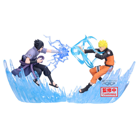 PRE ORDER – SET OF 2 - NARUTO SHIPPUDEN COMBINATION BATTLE2 - NARUTO UZUMAKI + SASUKE UCHIHA