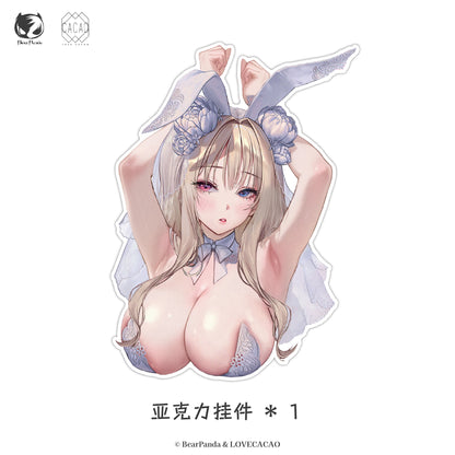 PRE ORDER – 1/4 BLOSSOM BUNNY ILLUSTRATION BY LOVECACAO