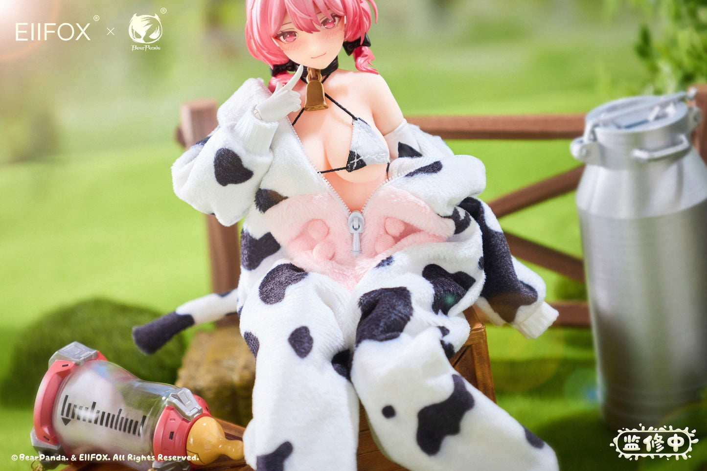 BACK ORDER – 1/8 EIIFOX & BEARPANDA NYUUGYUU MOMO COMPLETE MODEL ACTION FIGURE