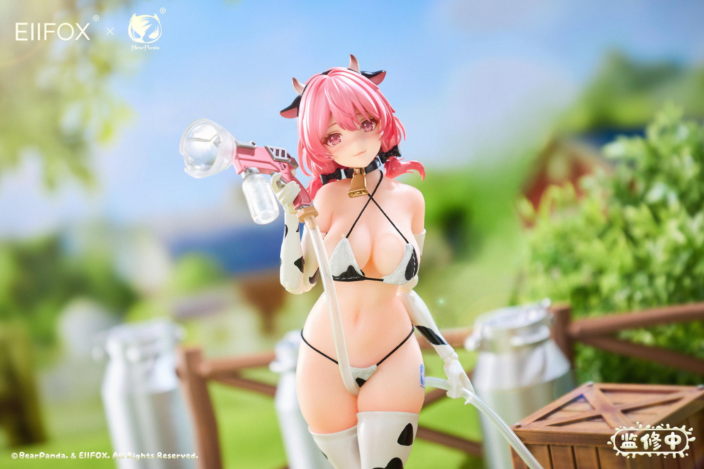 BACK ORDER – 1/8 EIIFOX & BEARPANDA NYUUGYUU MOMO COMPLETE MODEL ACTION FIGURE