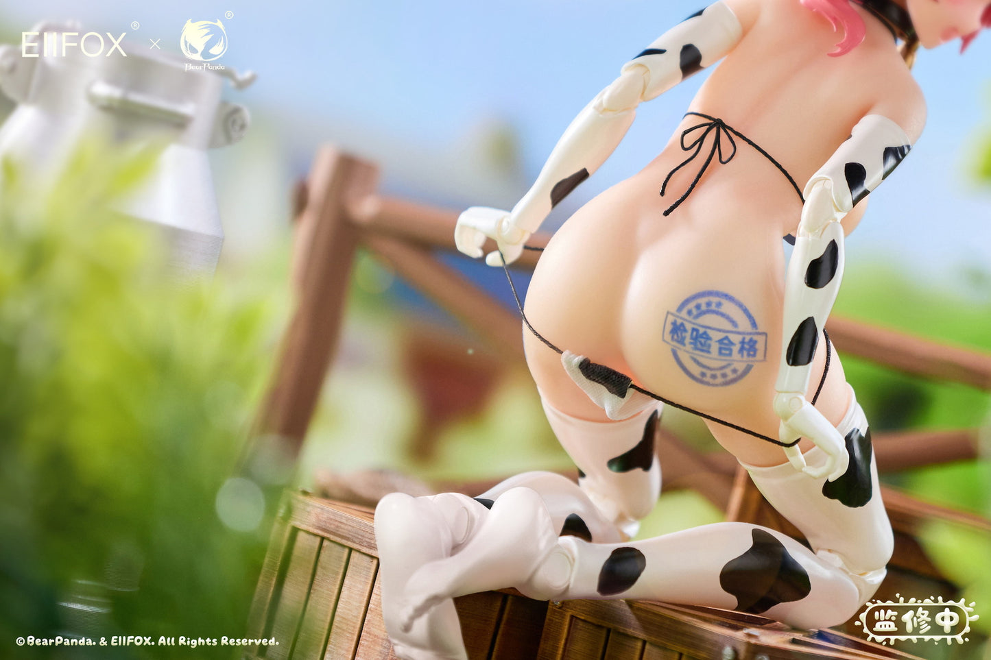 BACK ORDER – 1/8 EIIFOX & BEARPANDA NYUUGYUU MOMO COMPLETE MODEL ACTION FIGURE