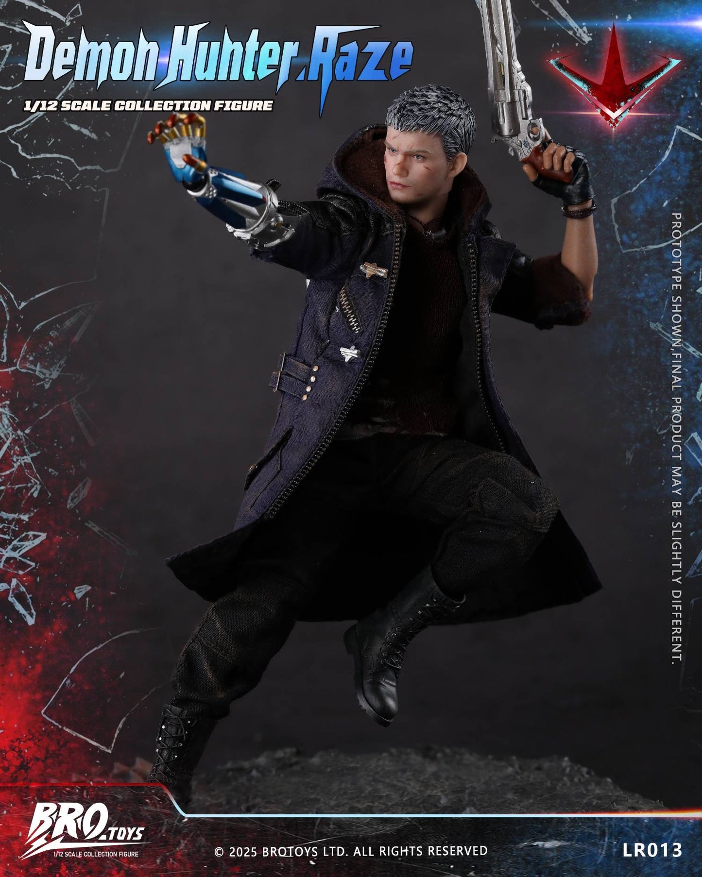 PRE ORDER – 1/12 BROTOYS LR013 DEMON HUNTER RAZE