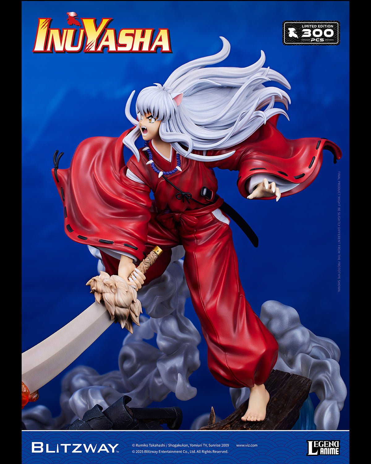 PRE ORDER – 1/6 ANIME STATUE INUYASHA VS SESSHOMARU (BW-LA-70601)