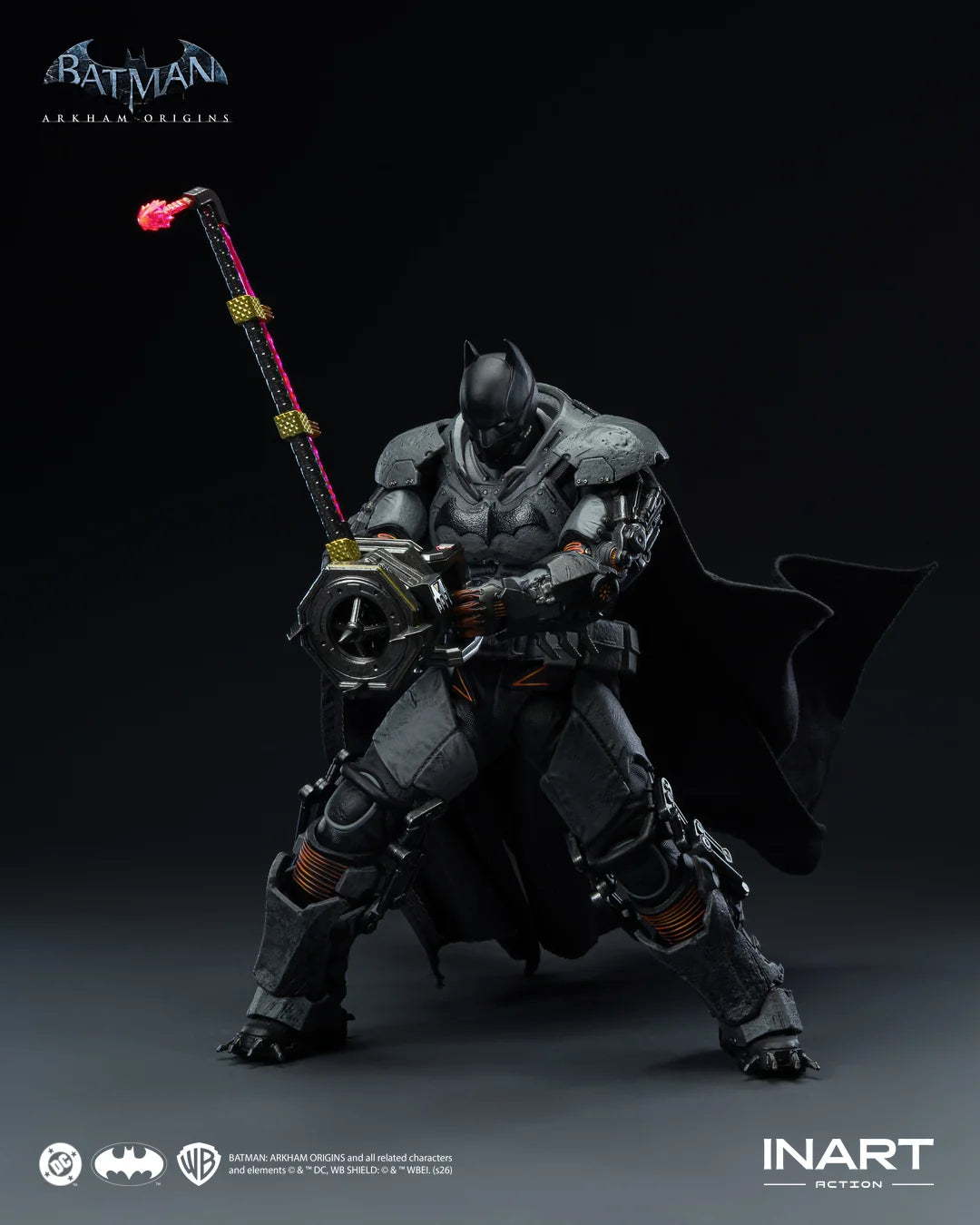 PRE ORDER – 1/12 INART ARKHAM ORIGINS - BATMAN (XE SUIT) MAG-G0013