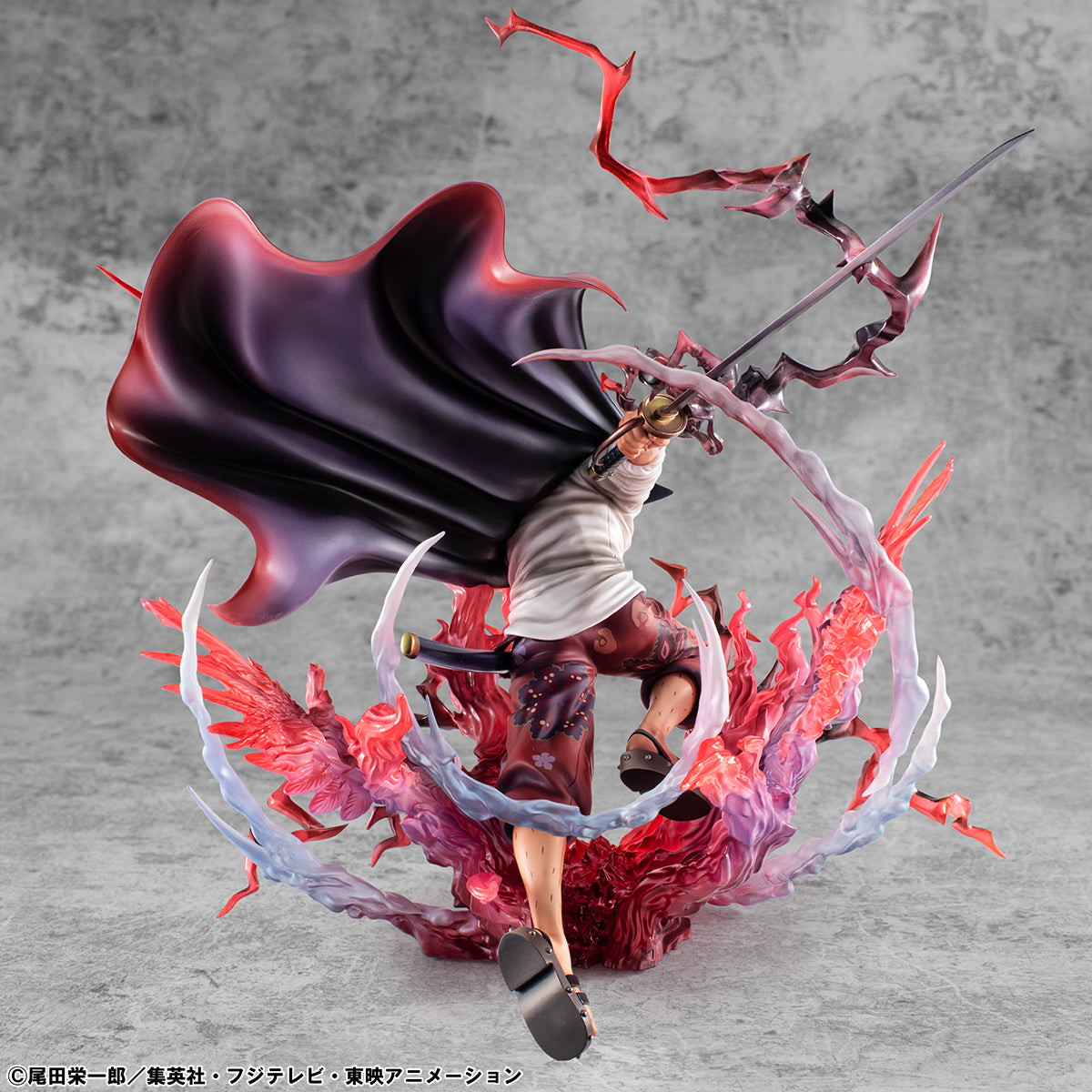 BACK ORDER – PORTRAIT.OF.PIRATES ONE PIECE “SA-MAXIMUM” LEADER OF RED HAIR PIRATES RED-HAIRED SHANKS KAMUSARI
