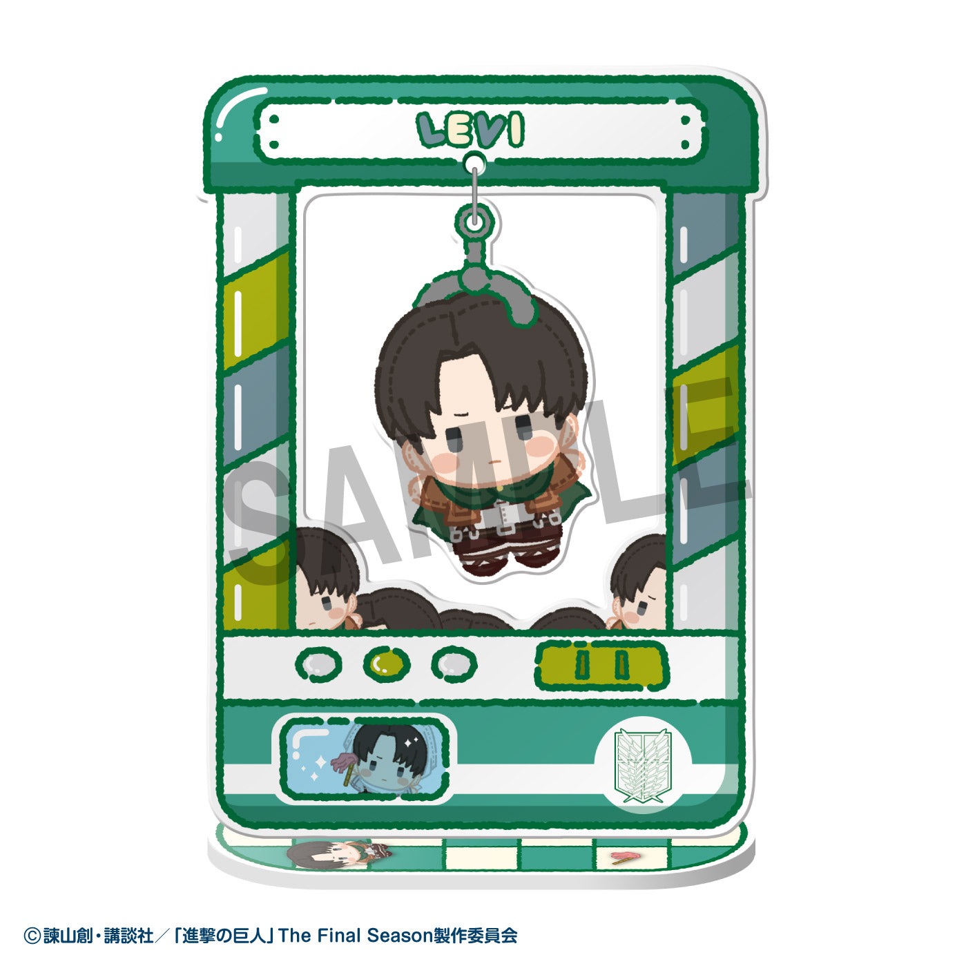 BACK ORDER – CHARA CATCHER ～ ATTACK ON TITAN (BOX OF 8)
