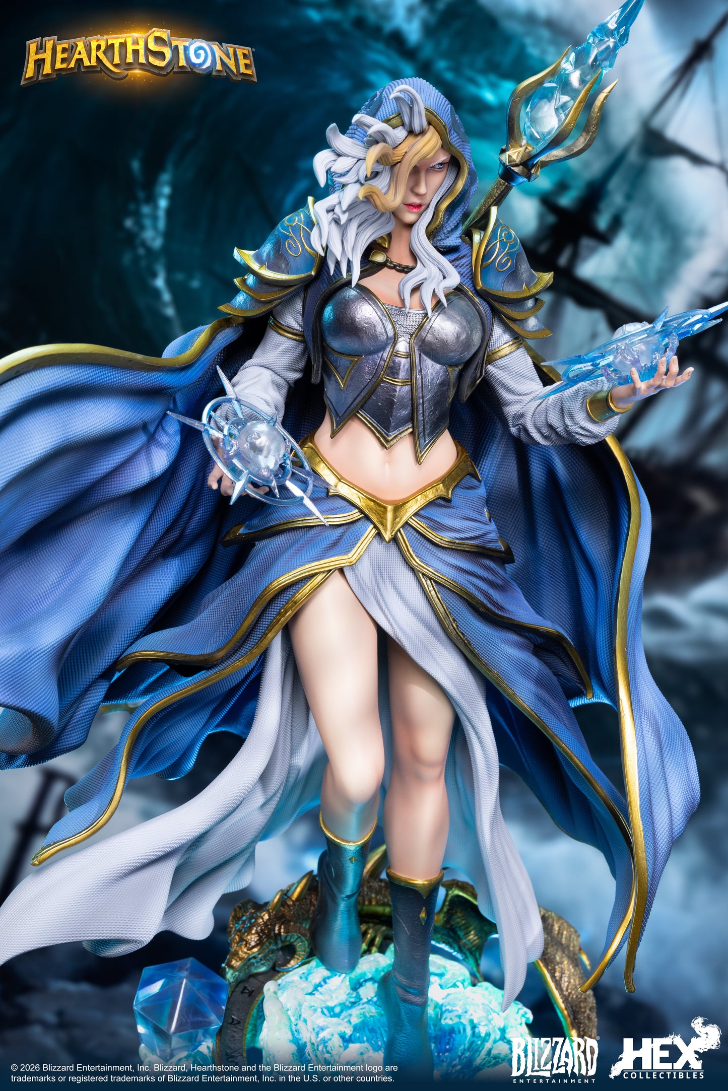 PRE ORDER – 1/6 HEX COLLECTIBLES X BLIZZARD GAMES HEARTHSTONE JAINA PROUDMOORE STATUE HEXHS13