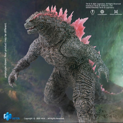 PRE ORDER – HIYA TOYS 18CM GODZILLA X KONG: THE NEW EMPIRE HEAT RAY GODZILLA EVOLVED