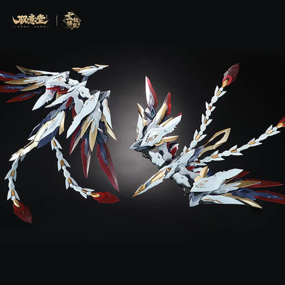 PRE ORDER – 1/100 SCALE EMP-02 + MC-02 PHONEIXE SET - HAO LING WHITE EMPEROR PHOENIX DEVINE ARMOR MODEL KIT