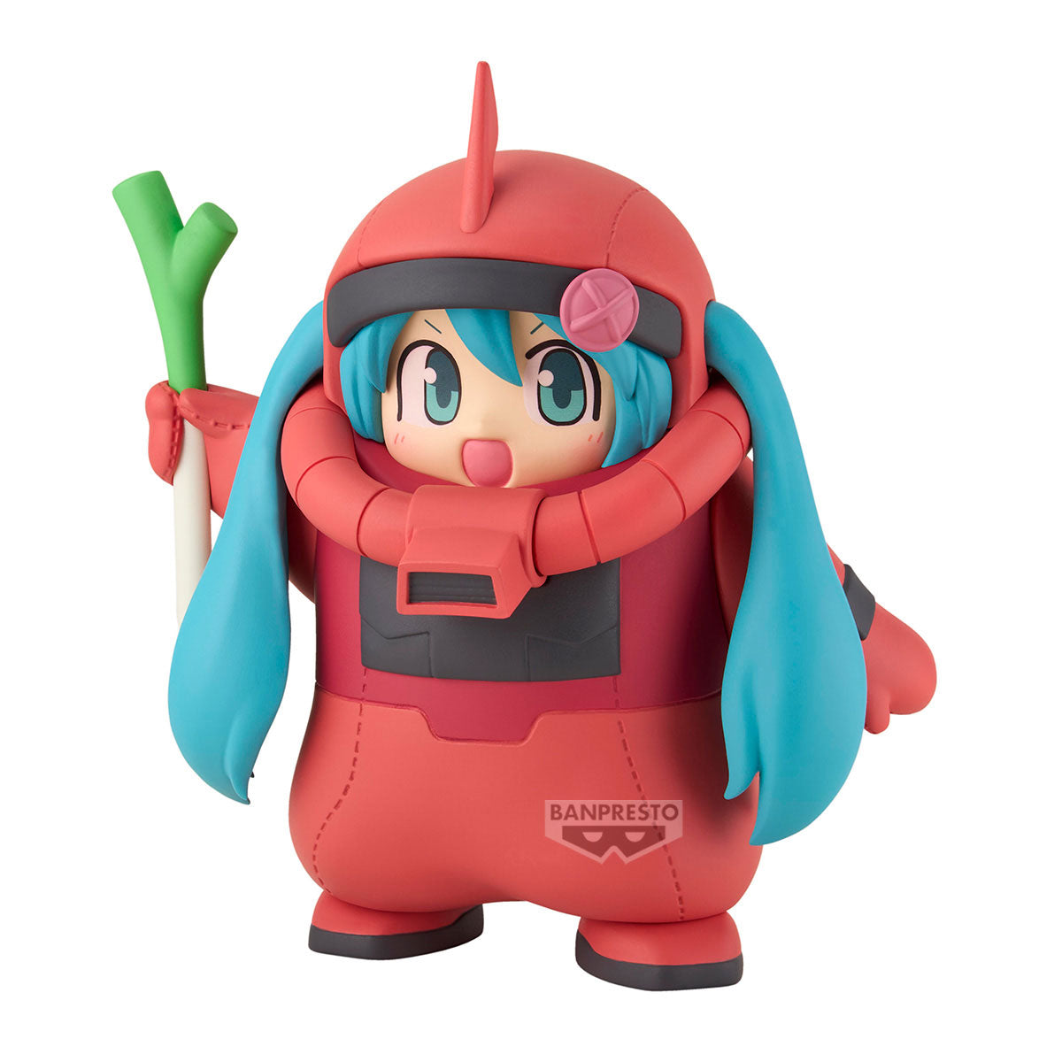 PRE ORDER – GUNDAM 45TH×HATSUNE MIKU FIGURE CHAR'S ZAKU COSTUME [ HATSUNE MIKU VER. ]