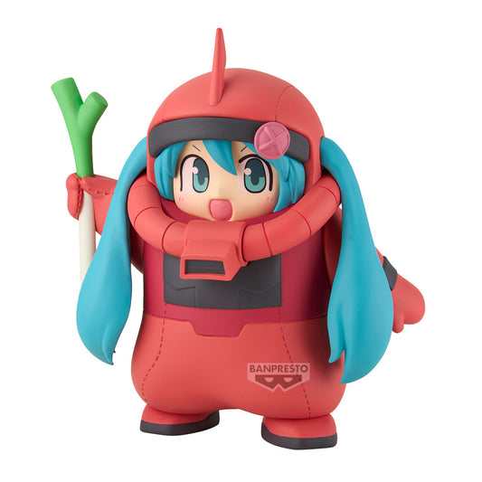 PRE ORDER – GUNDAM 45TH×HATSUNE MIKU FIGURE CHAR'S ZAKU COSTUME [ HATSUNE MIKU VER. ]