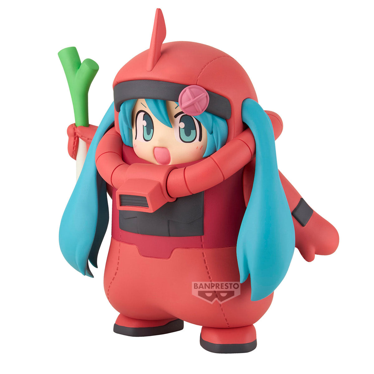 PRE ORDER – GUNDAM 45TH×HATSUNE MIKU FIGURE CHAR'S ZAKU COSTUME [ HATSUNE MIKU VER. ]