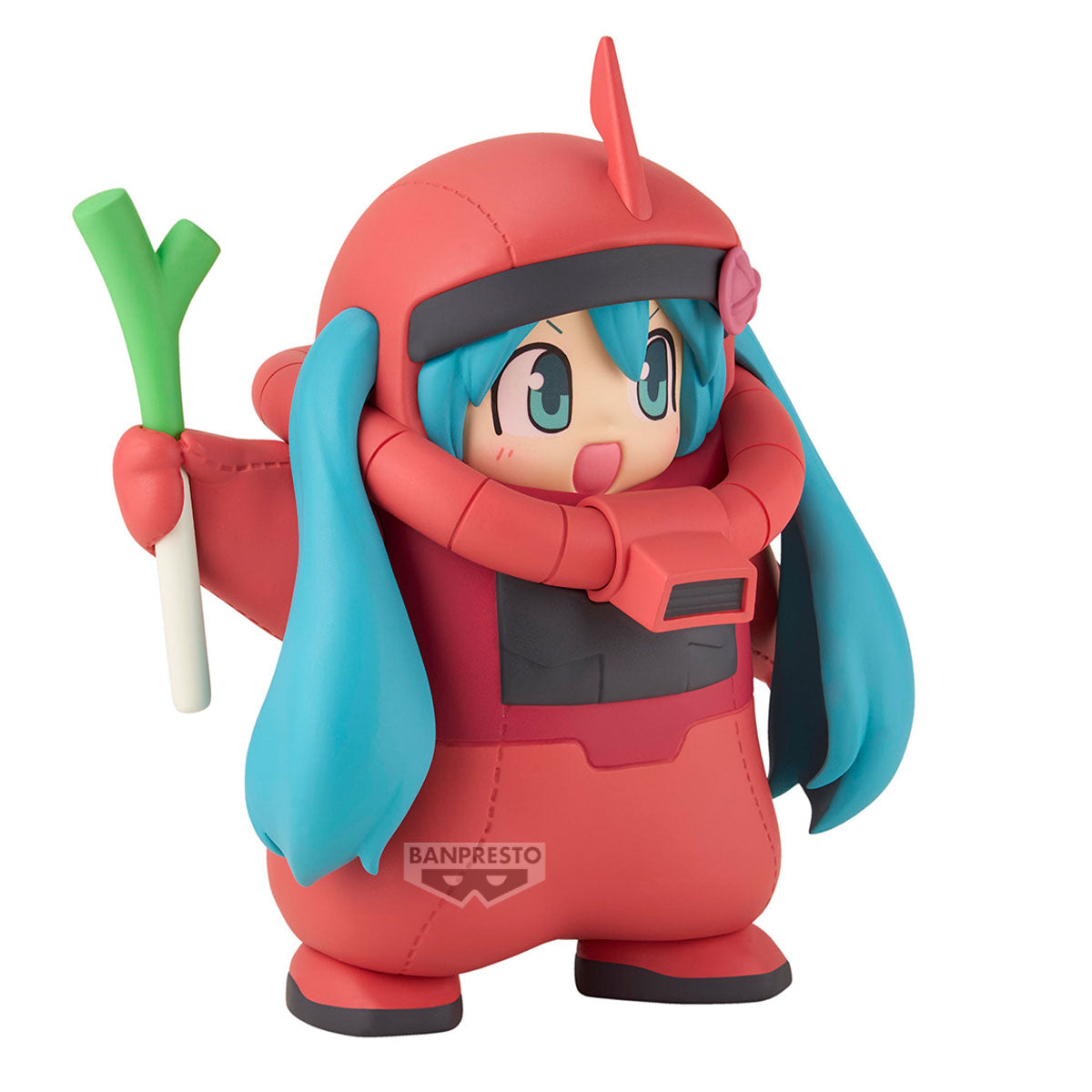 PRE ORDER – GUNDAM 45TH×HATSUNE MIKU FIGURE CHAR'S ZAKU COSTUME [ HATSUNE MIKU VER. ]