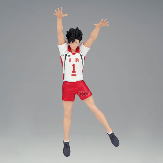 BACK ORDER – HAIKYU!! POSING FIGURE - KENMA KOZUME TETSURO KUROO SECOND UNIFORM VER. - ( B: TETSURO KUROO )