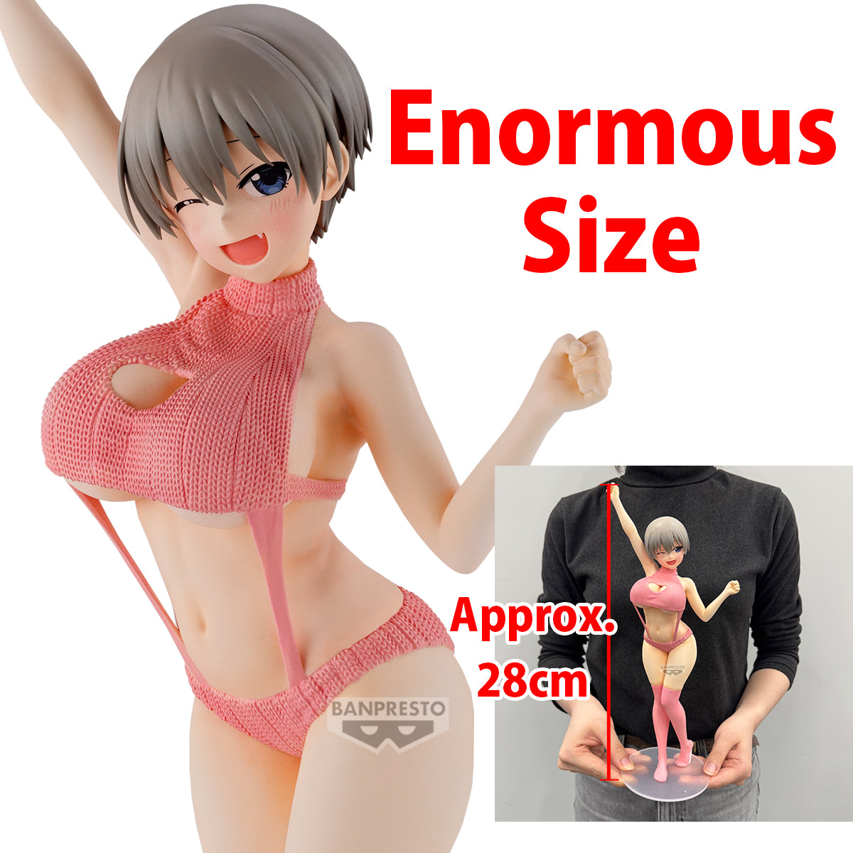 BACK ORDER – UZAKI-CHAN WANTS TO HANG OUT! ETERNAL ROMANCE HANA UZAKI SWEATER SWIMSUIT VER.