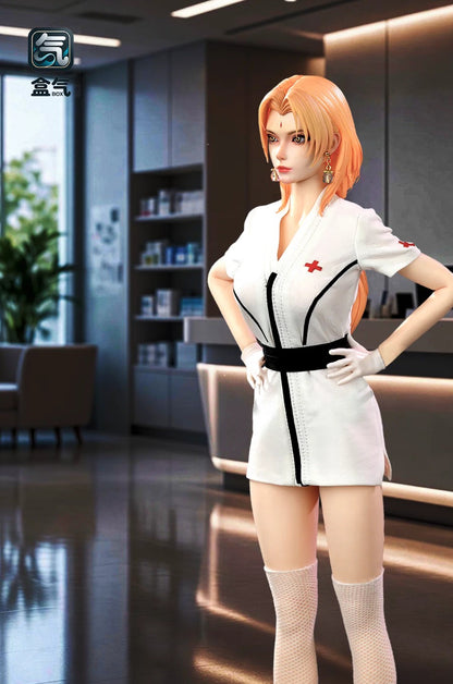 PRE ORDER – [18+] 1/6 SATSUKI-SAN - NURSE GRANNY - PLATINUM SILICONE ARTICULATED FIGURE