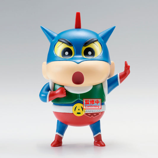 BACK ORDER – CRAYON SHINCHAN COSPLAY SHINCHAN FIGURE ~ ACTION KAMEN SHINCHAN & PAPER ROBOT SHINCHAN ~ SPECIAL COLOR VER. (A : ACTION KAMEN SHINCHAN )