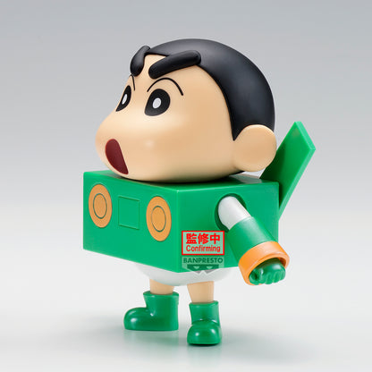 BACK ORDER – CRAYON SHINCHAN COSPLAY SHINCHAN FIGURE ~ ACTION KAMEN SHINCHAN & PAPER ROBOT SHINCHAN ~ SPECIAL COLOR VER. (B : PAPER ROBOT SHINCHAN )