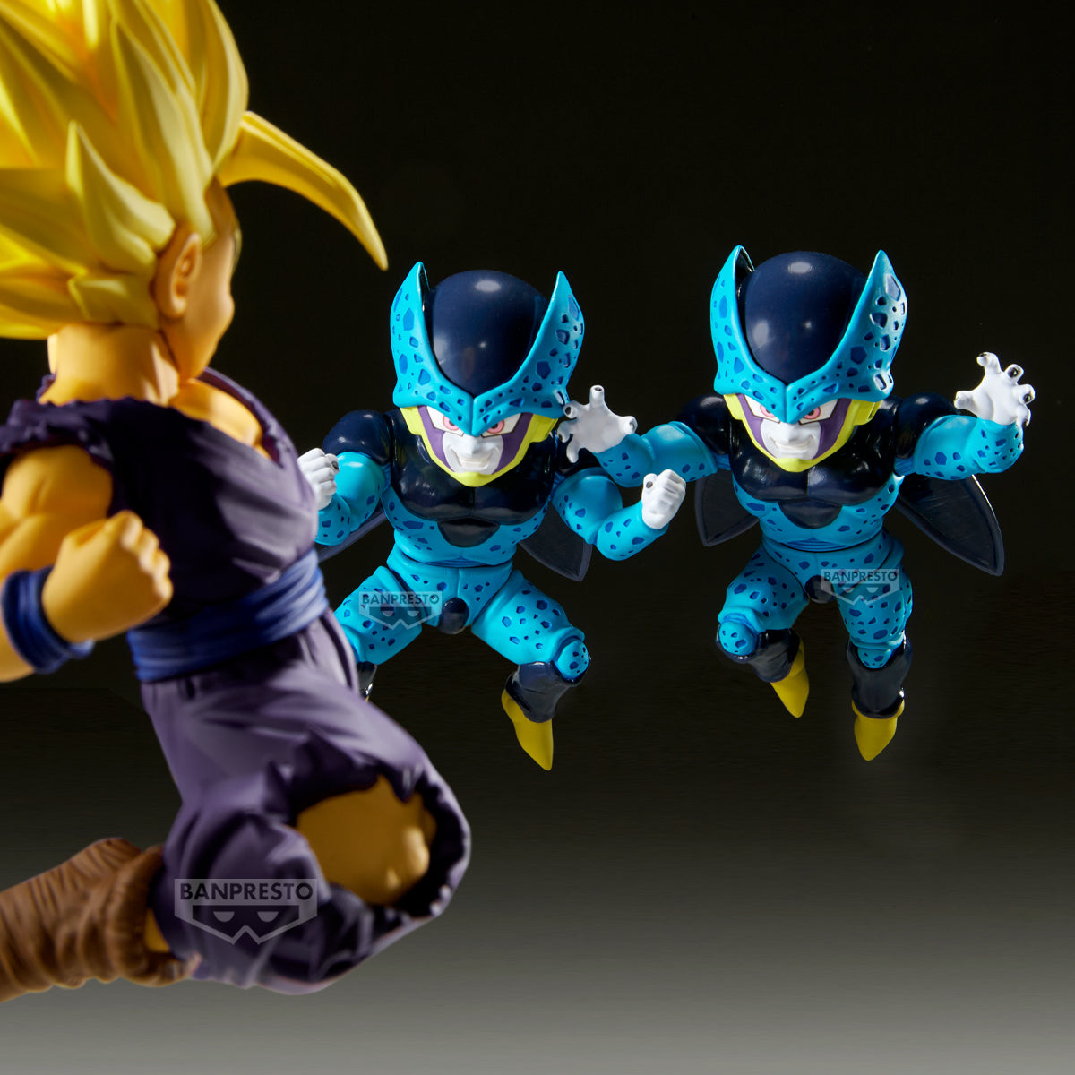 PRE ORDER – DRAGON BALL Z MATCH MAKERS CELL JR. ( VS SUPER SAIYAN 2 SON GOHAN )