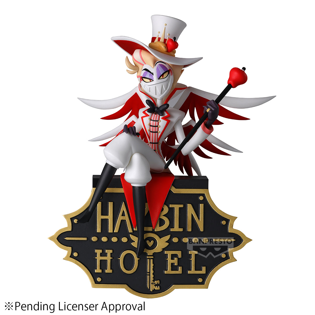 PRE ORDER – HAZBIN HOTEL - MONITOR TOP FIGZ - LUCIFER MORNINGSTAR