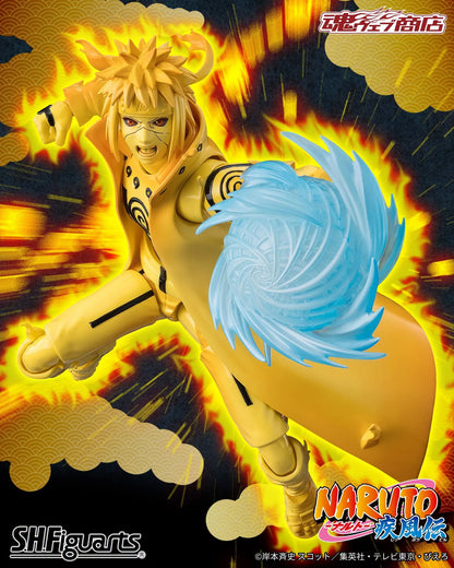 PRE ORDER – S.H.FIGUARTS - NARUTO SHIPPUDEN - MINATO NAMIKAZE (KURAMA LINK MODE) - BOND OF LIGHT THAT SHATTERS DARKNESS