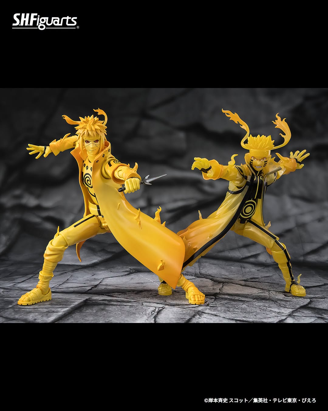 PRE ORDER – S.H.FIGUARTS - NARUTO SHIPPUDEN - MINATO NAMIKAZE (KURAMA LINK MODE) - BOND OF LIGHT THAT SHATTERS DARKNESS