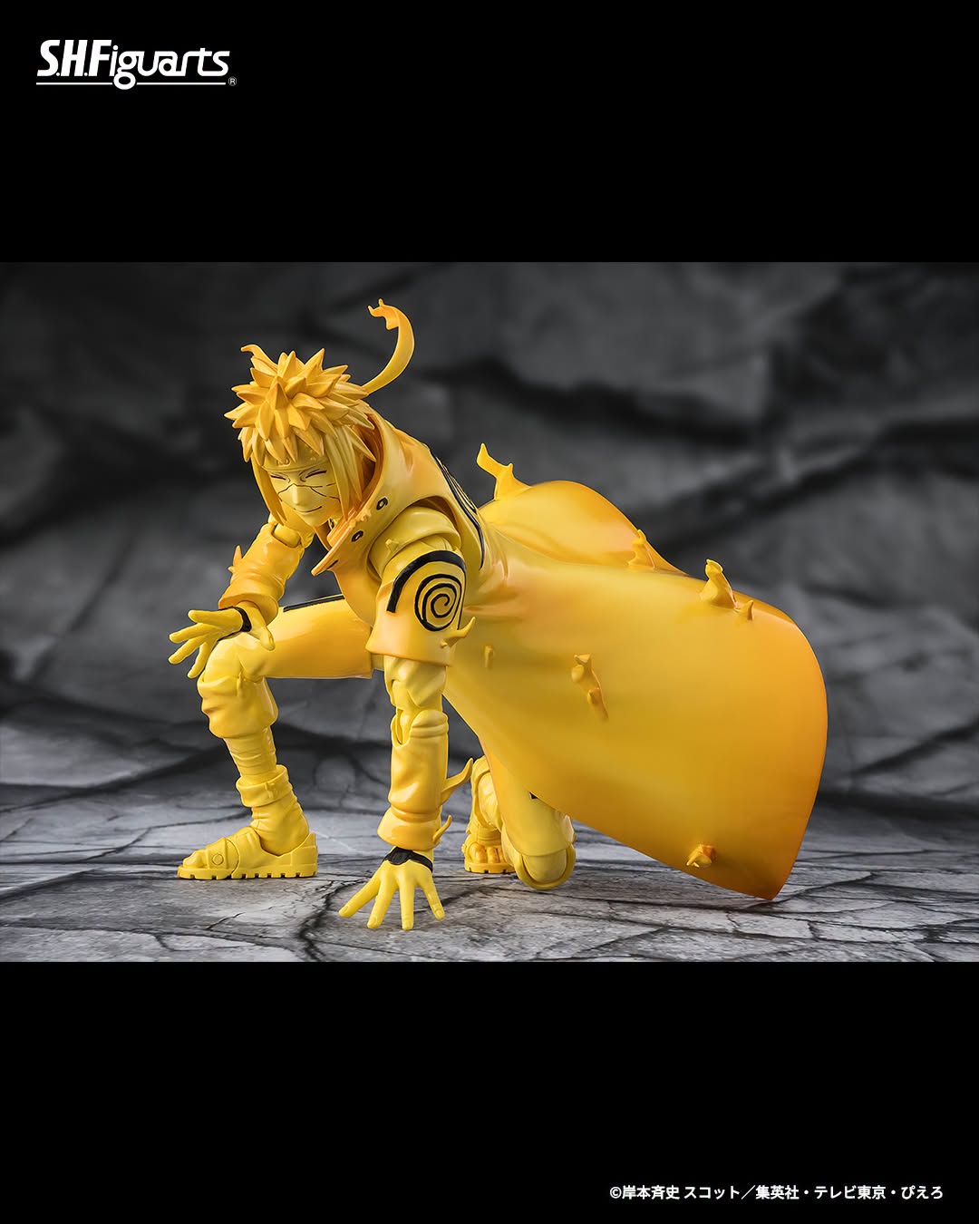 PRE ORDER – S.H.FIGUARTS - NARUTO SHIPPUDEN - MINATO NAMIKAZE (KURAMA LINK MODE) - BOND OF LIGHT THAT SHATTERS DARKNESS