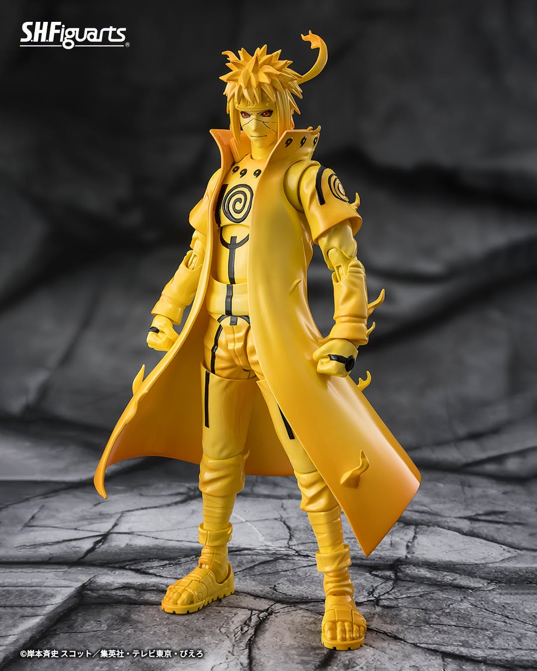 PRE ORDER – S.H.FIGUARTS - NARUTO SHIPPUDEN - MINATO NAMIKAZE (KURAMA LINK MODE) - BOND OF LIGHT THAT SHATTERS DARKNESS