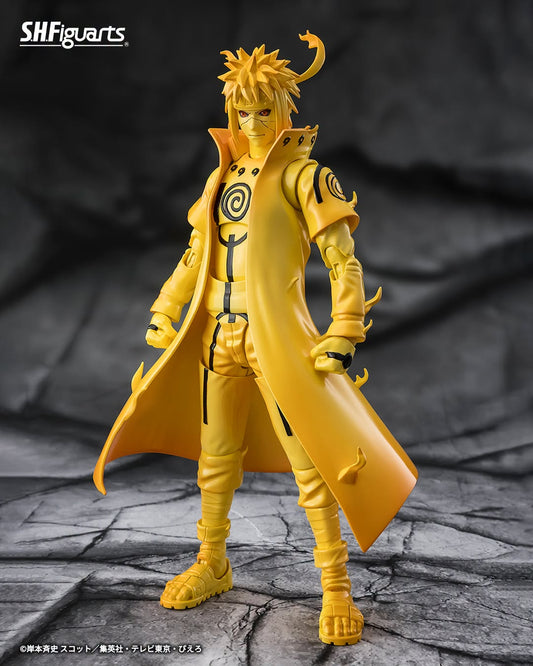 PRE ORDER – S.H.FIGUARTS - NARUTO SHIPPUDEN - MINATO NAMIKAZE (KURAMA LINK MODE) - BOND OF LIGHT THAT SHATTERS DARKNESS