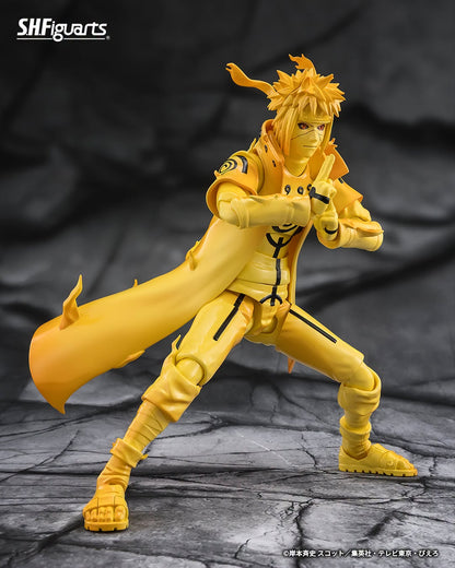 PRE ORDER – S.H.FIGUARTS - NARUTO SHIPPUDEN - MINATO NAMIKAZE (KURAMA LINK MODE) - BOND OF LIGHT THAT SHATTERS DARKNESS