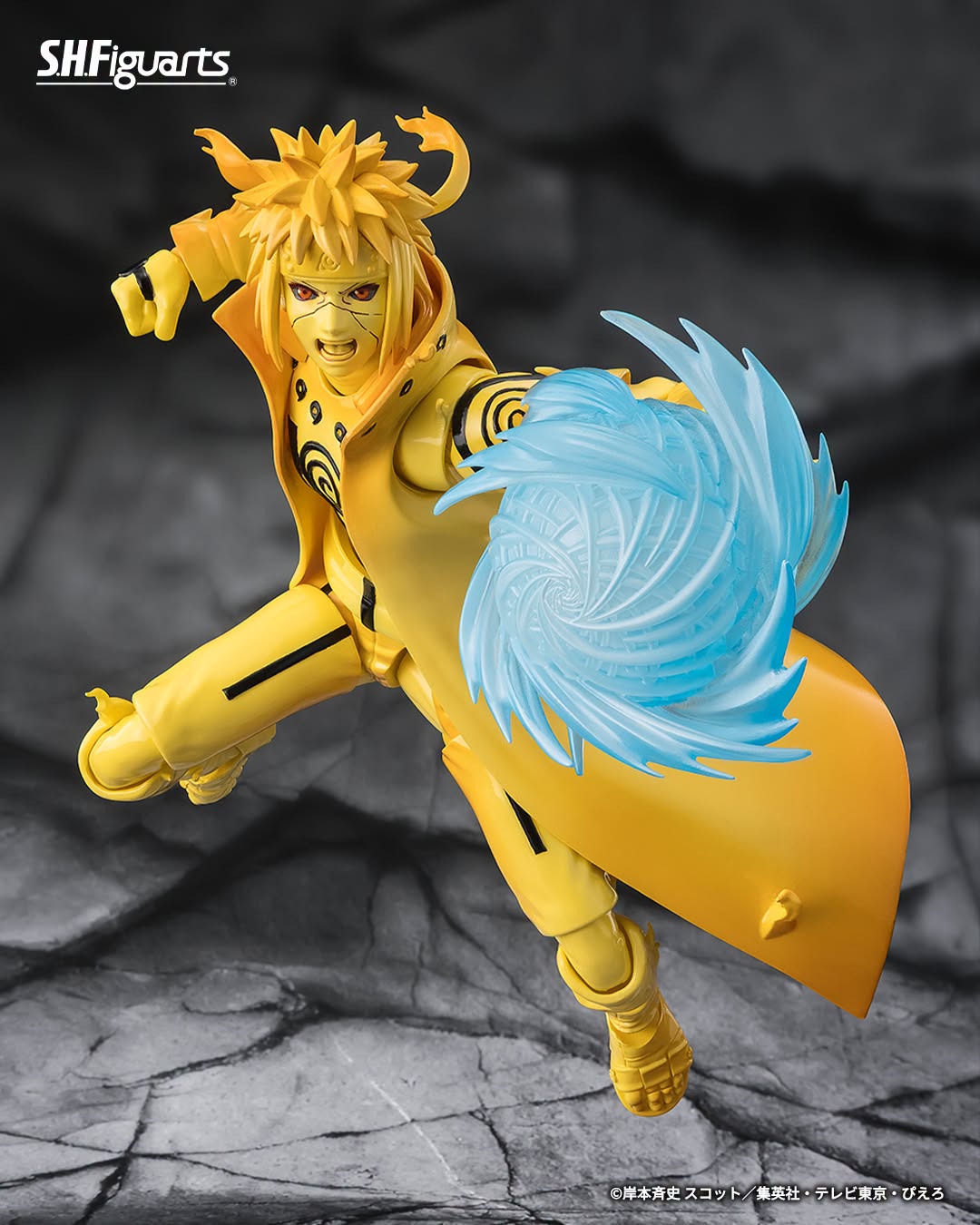 PRE ORDER – S.H.FIGUARTS - NARUTO SHIPPUDEN - MINATO NAMIKAZE (KURAMA LINK MODE) - BOND OF LIGHT THAT SHATTERS DARKNESS