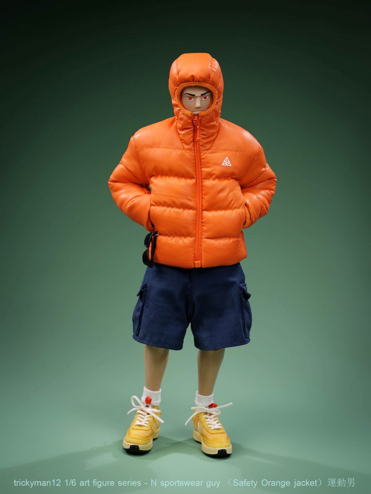 PRE ORDER – 1/6 TRICKYMAN12 - N SPORTSWEAR GUY - SAFETY ORANGE